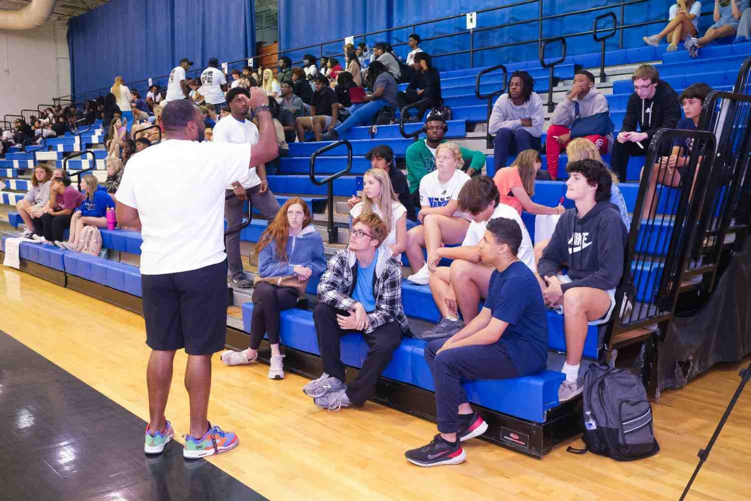 Dr. Lovie with community